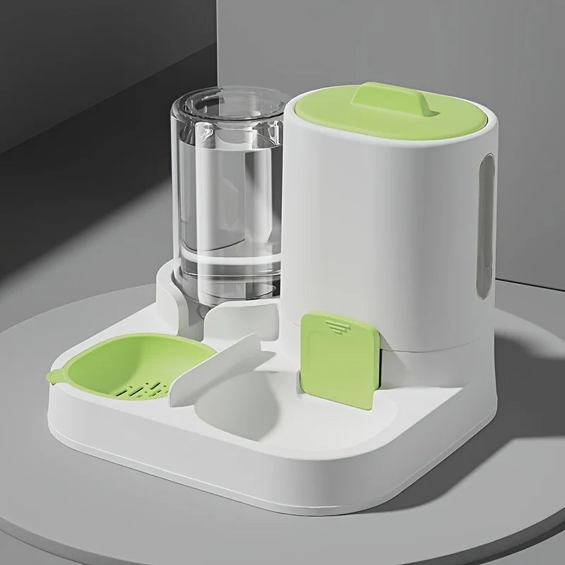 Automatic Gravity Cat Feeder Set
