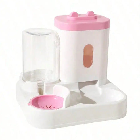 Automatic Gravity Cat Feeder Set